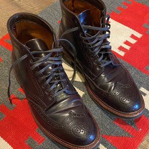 Alden Wingtip Boots / Shell Cordovan #8